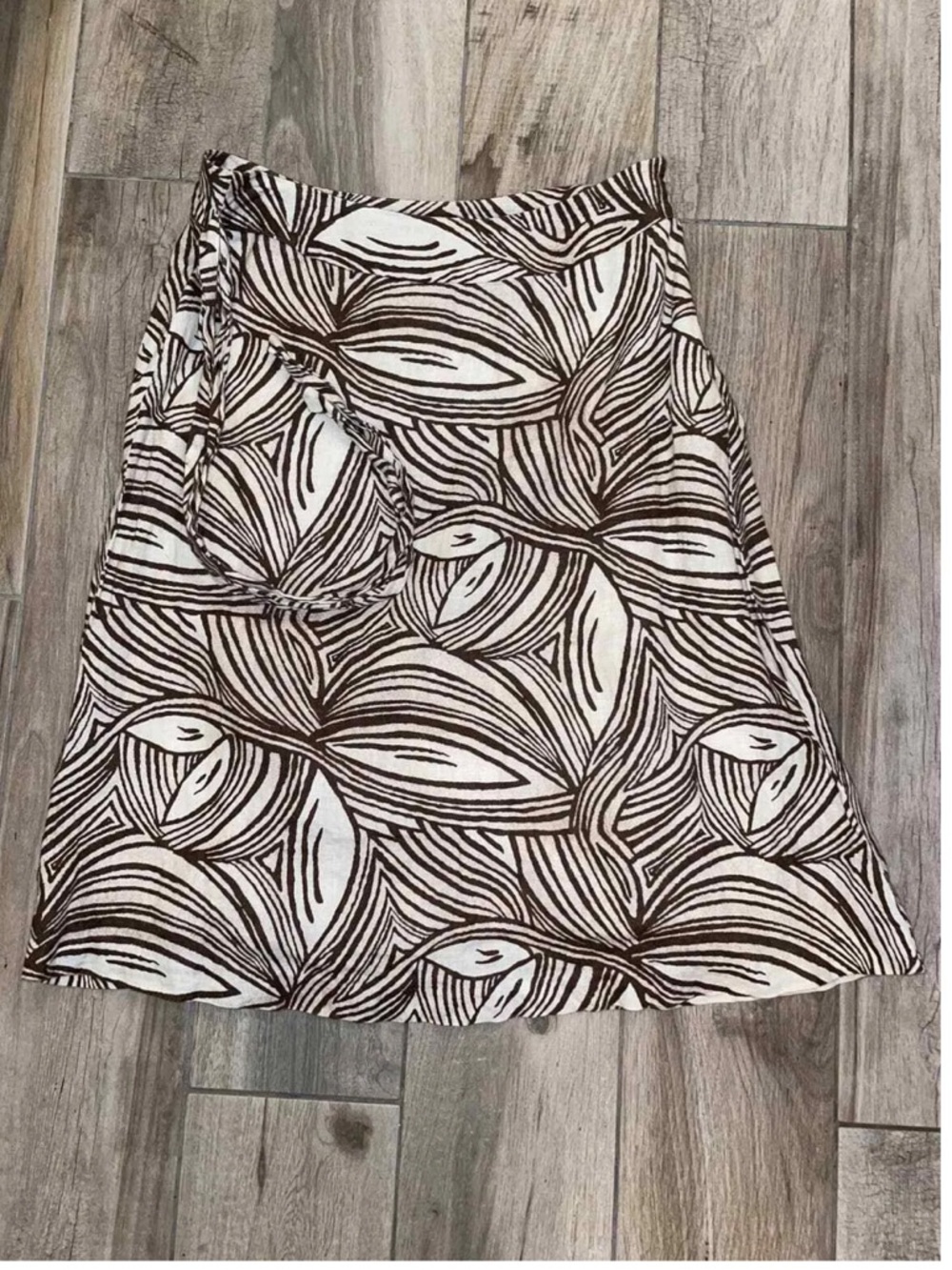 Talbots Irish Linen A Line Skirt